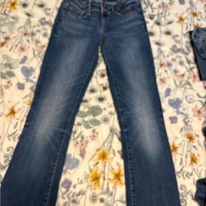 BKE Women's Boot Cut Jeans in Blue